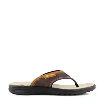 ANWB Travelin' Fiksdal heren Slippers Bruin aanbieding