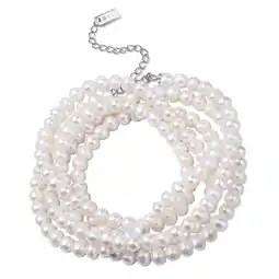 Douglas Ailoria MOE Armband ketting zilver/witte parel aanbieding