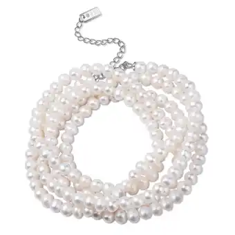 Douglas Ailoria MOE Armband ketting zilver/witte parel aanbieding