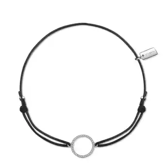 Douglas Ailoria LAURE Armband zwart/zilver aanbieding