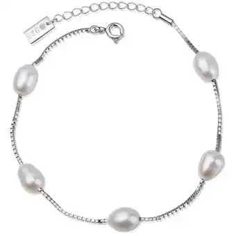 Douglas Ailoria MATSU Armband zilver/witte parel aanbieding