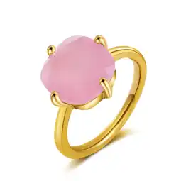 Douglas Ailoria ÉGLANTINE Roze chalcedoon ring aanbieding