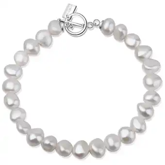 Douglas Ailoria MENOA Armband zilver/witte parel aanbieding
