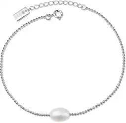Douglas Ailoria MISAKI Armband zilver/witte parel aanbieding