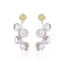 Douglas Ailoria SATU Oorbellen goud/witte parel aanbieding