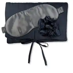 Douglas Ailoria TRAVEL SET BEAUTY M Zijden Zakje, Slaapmasker & Scrunchie M aanbieding