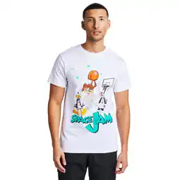 Foot Locker MERCHCODE Space Jam Heren T-shirts - Wit - Maat: S - Foot Locker aanbieding