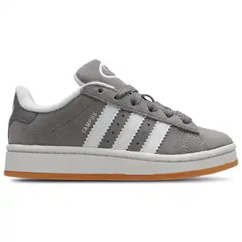 Foot Locker Adidas Campus Unisex Schoenen - Grijs - Maat: 34 - Suède - Foot Locker aanbieding