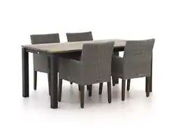 Kees Smit Intenso Lesa/Lagundo 180cm dining tuinset 5-delig aanbieding
