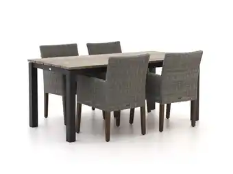 Kees Smit Intenso Lesa/Lagundo 180cm dining tuinset 5-delig aanbieding