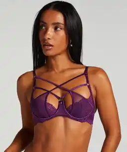 Hunkemoller Hunkemöller Niet-voorgevormde beugel bh Anna Paars aanbieding