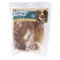 Zooplus Dubbelpak: 2x5 st Flamingo Nature Snack buffeloren met vlees voor honden aanbieding