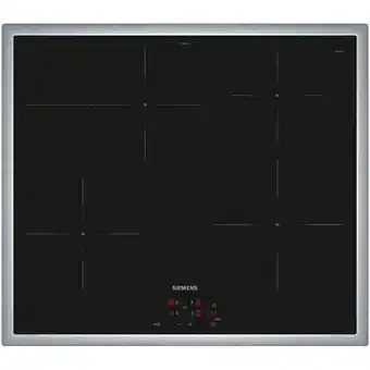 Bol.com Siemens iQ300 Zwart Ingebouwd 60 cm Inductiekookplaat zones 4 zone(s) aanbieding