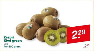 Coop Zespri Kiwi green aanbieding