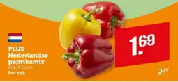Coop PLUS Nederlandse paprikamix aanbieding