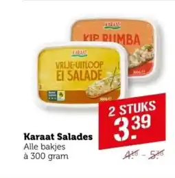Coop Karaat Salades aanbieding
