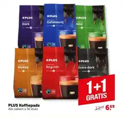Coop PLUS Koffiepads aanbieding