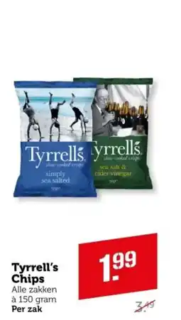 Coop Tyrrell's Chips aanbieding