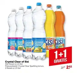 Coop Crystal Clear of Sisi aanbieding