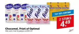Coop Chocomel, Fristi of Optimel aanbieding