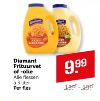 Coop Diamant Frituurvet of olie aanbieding