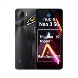 MediaMarkt Zte Nubia Neo 3 5g - 256 Gb Zwart aanbieding