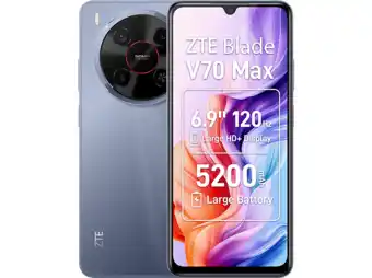 MediaMarkt Zte Blade V70 Max - 4g 256 Gb Grijs aanbieding