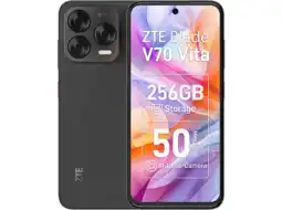 MediaMarkt Zte Blade V70 Vita 4gb Ram 256gb Rom - 256 Gb Stone Grijs aanbieding