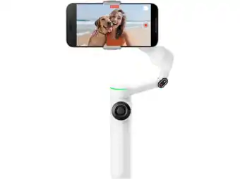 MediaMarkt Insta360 Flow 2 Pro Standaard Bundle Summit White Gimbal aanbieding