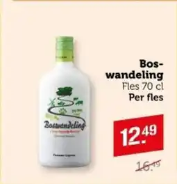 Coop Bos- wandeling aanbieding
