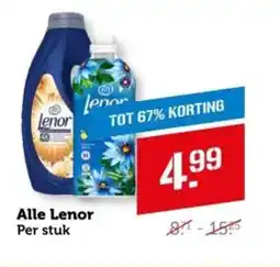 Coop Alle Lenor aanbieding