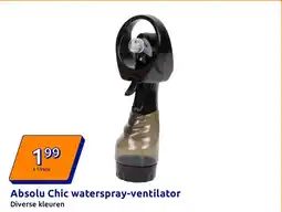 Action Absolu Chic waterspray-ventilator aanbieding