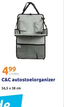 Action C&C autostoelorganizer aanbieding