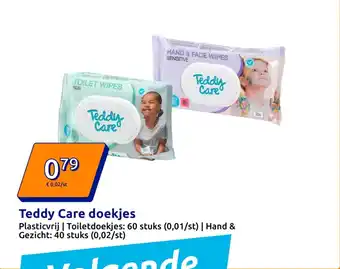 Action Teddy Care doekjes aanbieding