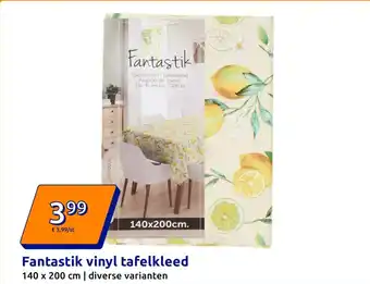 Action Fantastik vinyl tafelkleed aanbieding