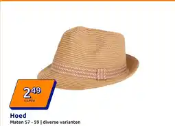 Action Hoed aanbieding