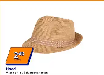 Action Hoed aanbieding