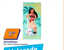 Action Strandlaken aanbieding