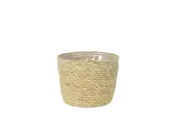 Welkoop TS COLLECTION Igmar - Bloempot - Naturel - 15 cm aanbieding