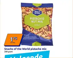 Action Snacks of the World pistache mix aanbieding