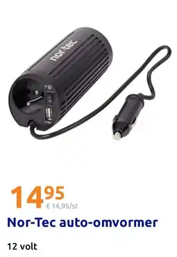 Action Nor Tec auto omvormer aanbieding
