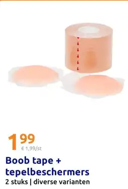 Action Boob tape + tepelbeschermers aanbieding