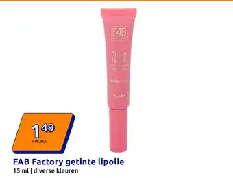 Action FAB Factory getinte lipolie aanbieding