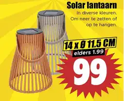 Dirk Solar lantaarn aanbieding