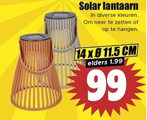Dirk Solar lantaarn aanbieding