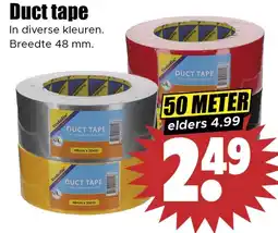 Dirk Duct tape aanbieding