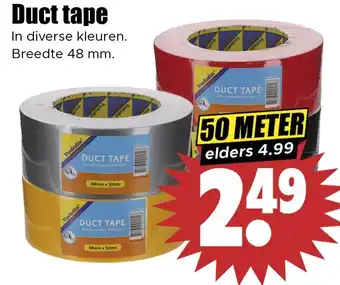 Dirk Duct tape aanbieding