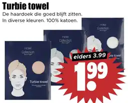 Dirk Turbie towel aanbieding