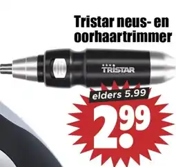 Dirk Tristar neus en oorhaartrimmer aanbieding