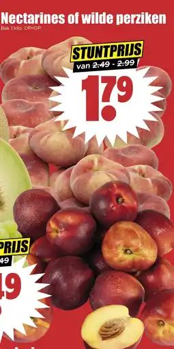 Dirk Nectarines of wilde perziken aanbieding